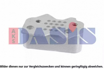 AKS DASIS 046028n -  масляный радиатор, двигательное масло